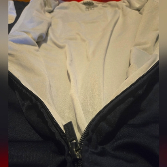 Boston Red Sox baseball Stitches Track Jacket MLB Awesome Full Zip Lined Medium - Picture 8 of 8